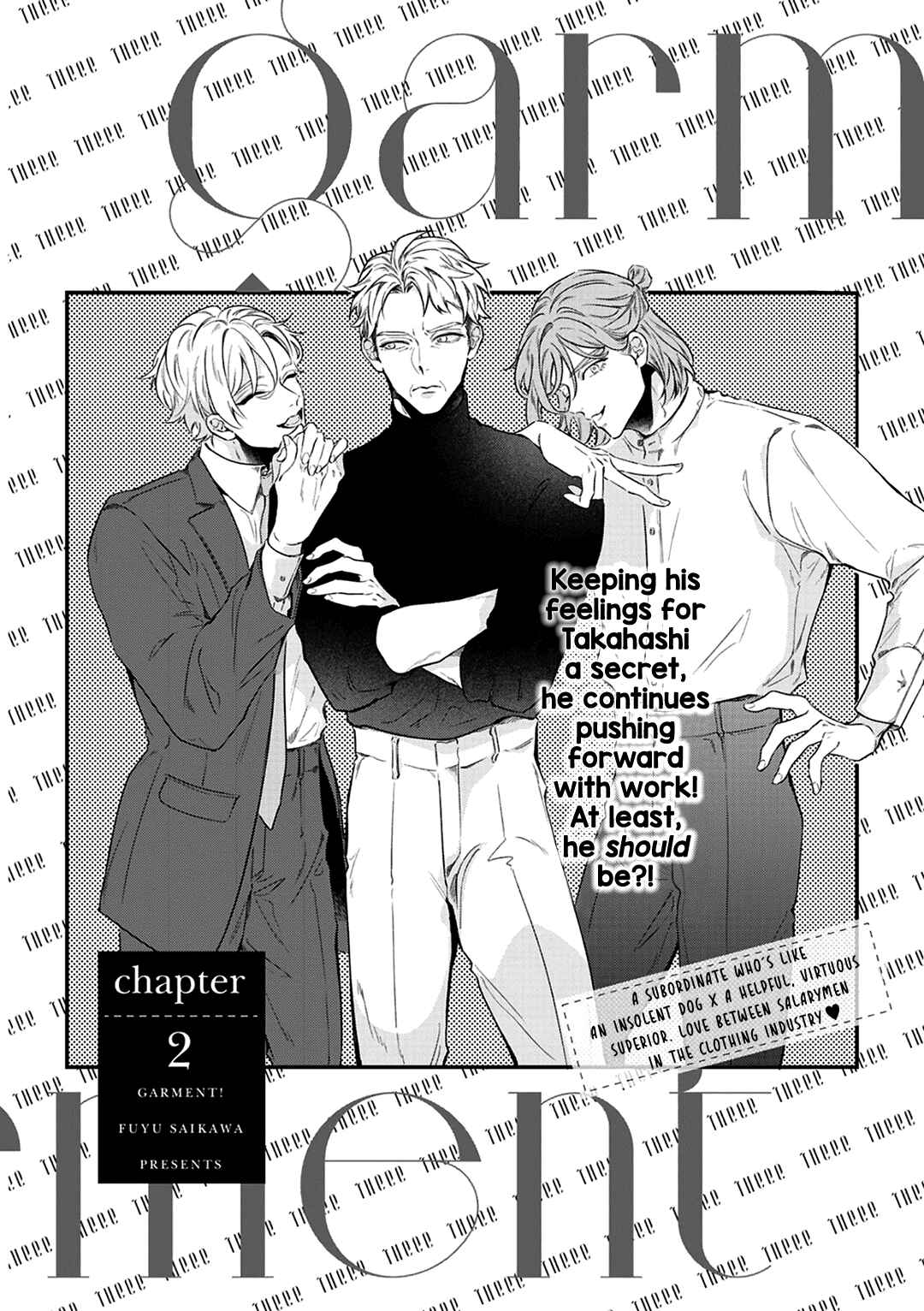 Page 3 Chapter 2 Garment!