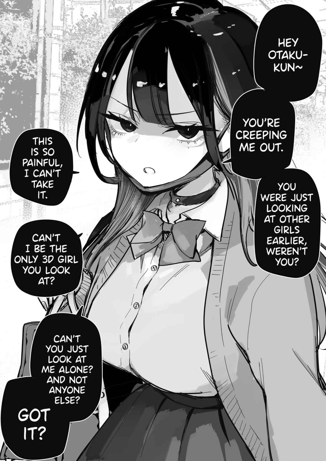 Page 1 Chapter 1 A Strict Gyaru to the Otaku