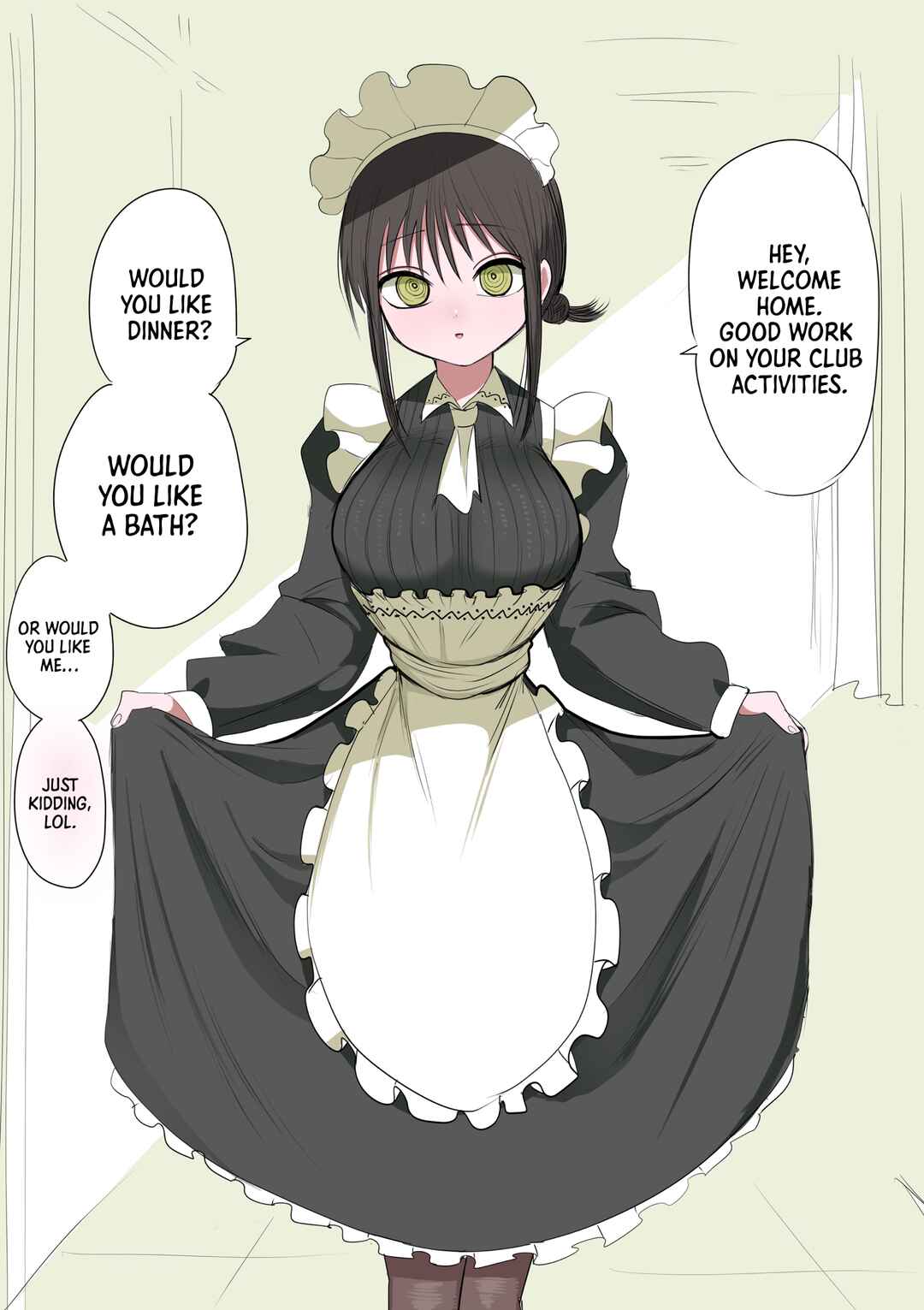 Page 1 Chapter 27 Classmate Maid