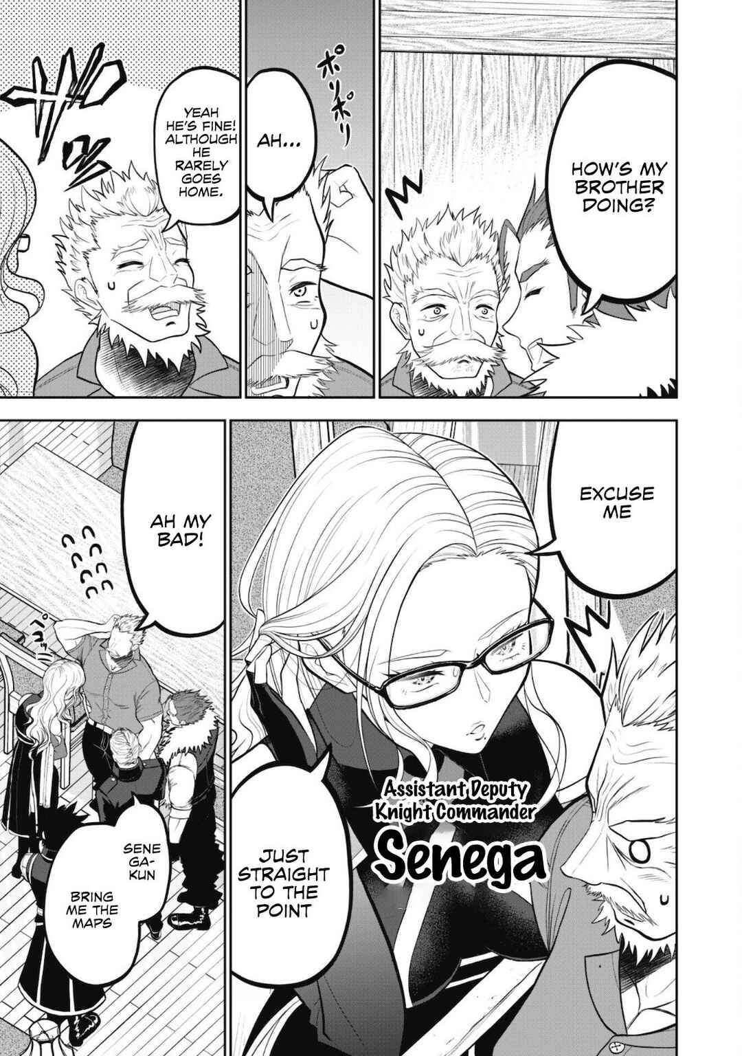 Page 9 Chapter 6 Saikyou Kenshi, Saiteihen Kishidan de Funsenchuu