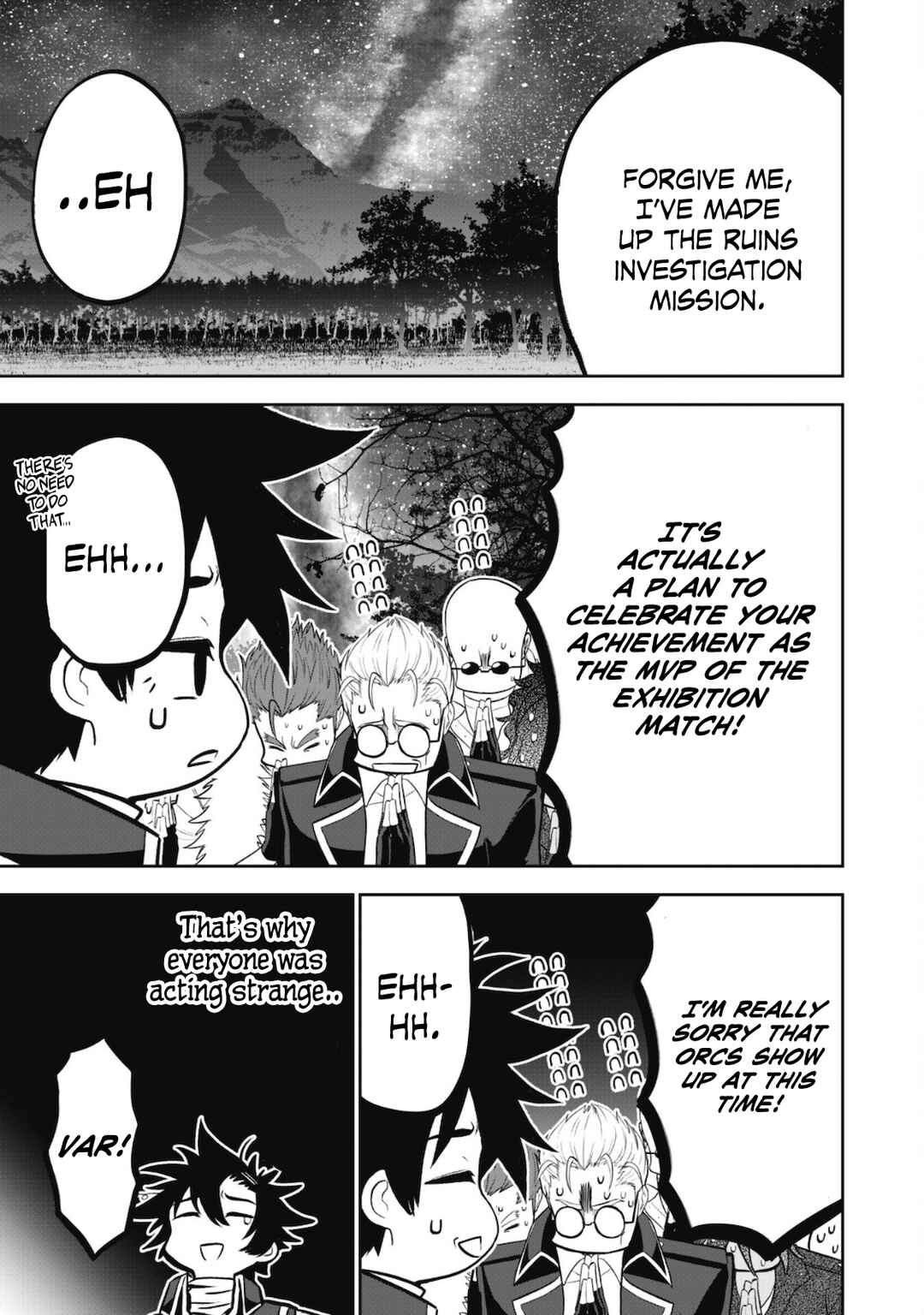 Page 21 Chapter 5 Saikyou Kenshi, Saiteihen Kishidan de Funsenchuu