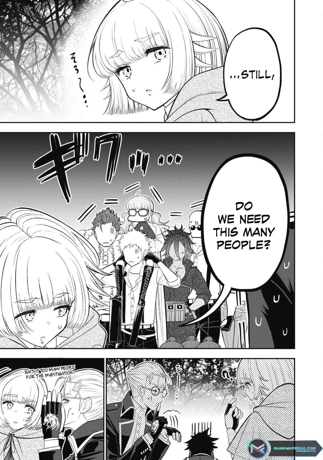 Page 7 Chapter 5 Saikyou Kenshi, Saiteihen Kishidan de Funsenchuu