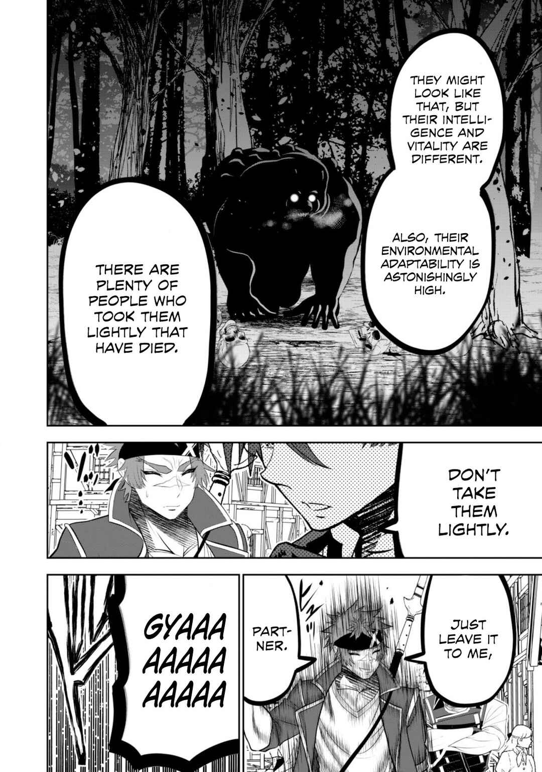 Page 19 Chapter 8 Saikyou Kenshi, Saiteihen Kishidan de Funsenchuu