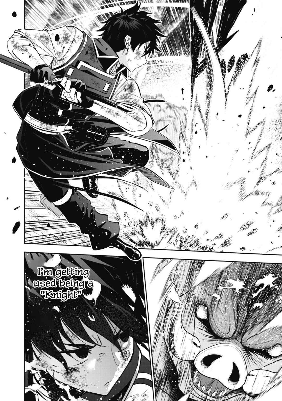 Page 17 Chapter 2 Saikyou Kenshi, Saiteihen Kishidan de Funsenchuu