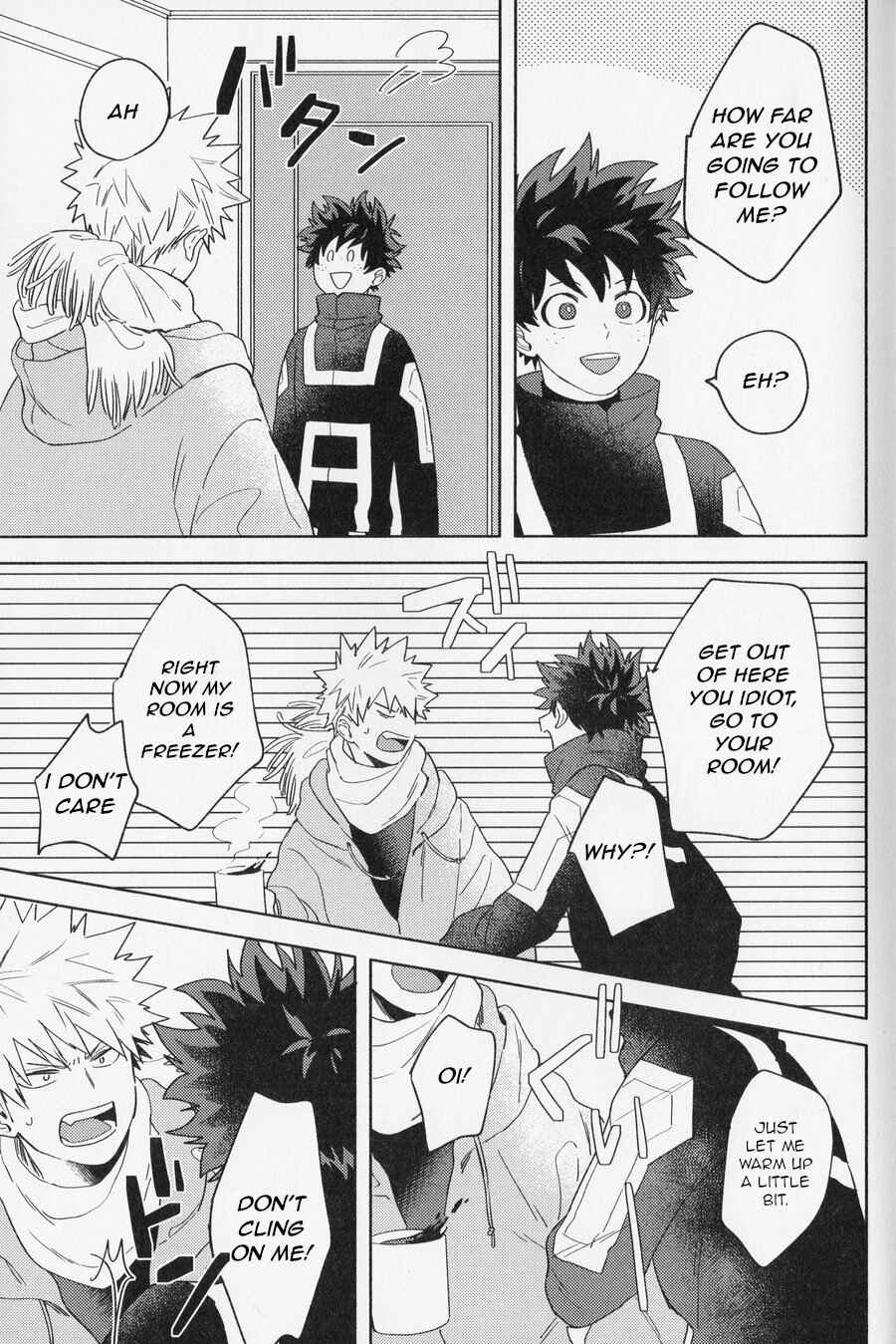 Page 9 Chapter Unknown_bb83 Boku no Hero Academia - At Night on the Cold Day (Doujinshi)
