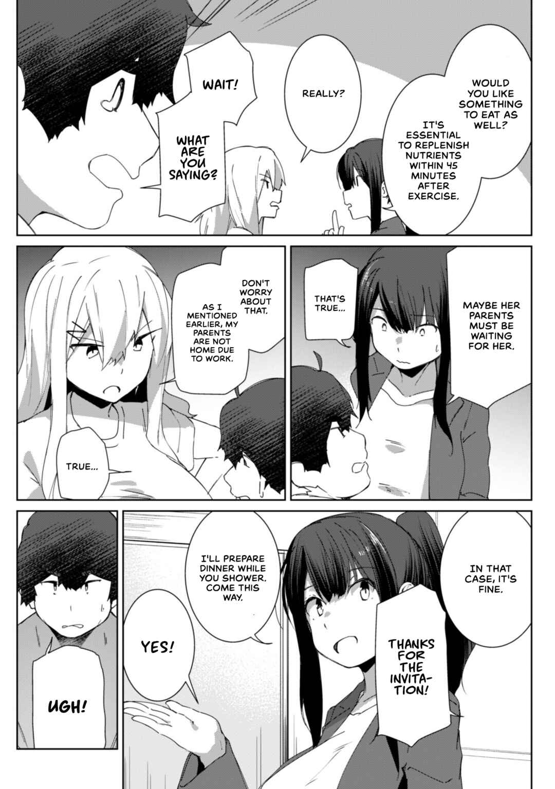 Page 16 Chapter 5 Mainichi Ie ni Kuru Gal ga Kyorikan Zero Demo Yasashiku nai