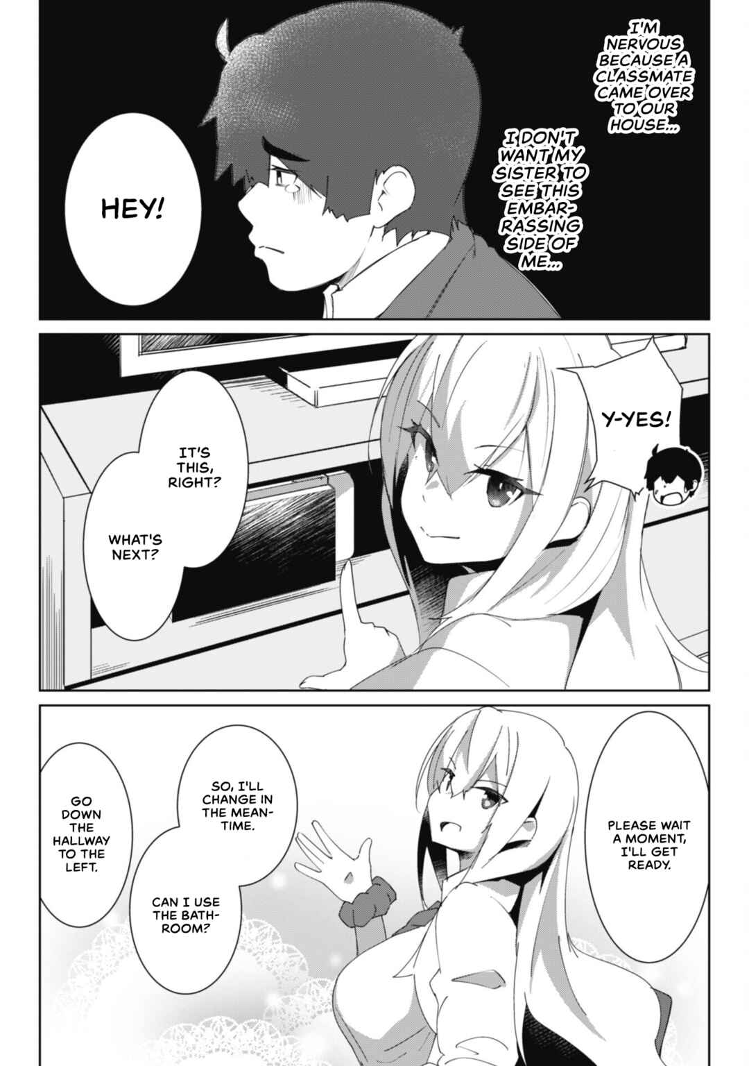 Page 19 Chapter 4 Mainichi Ie ni Kuru Gal ga Kyorikan Zero Demo Yasashiku nai
