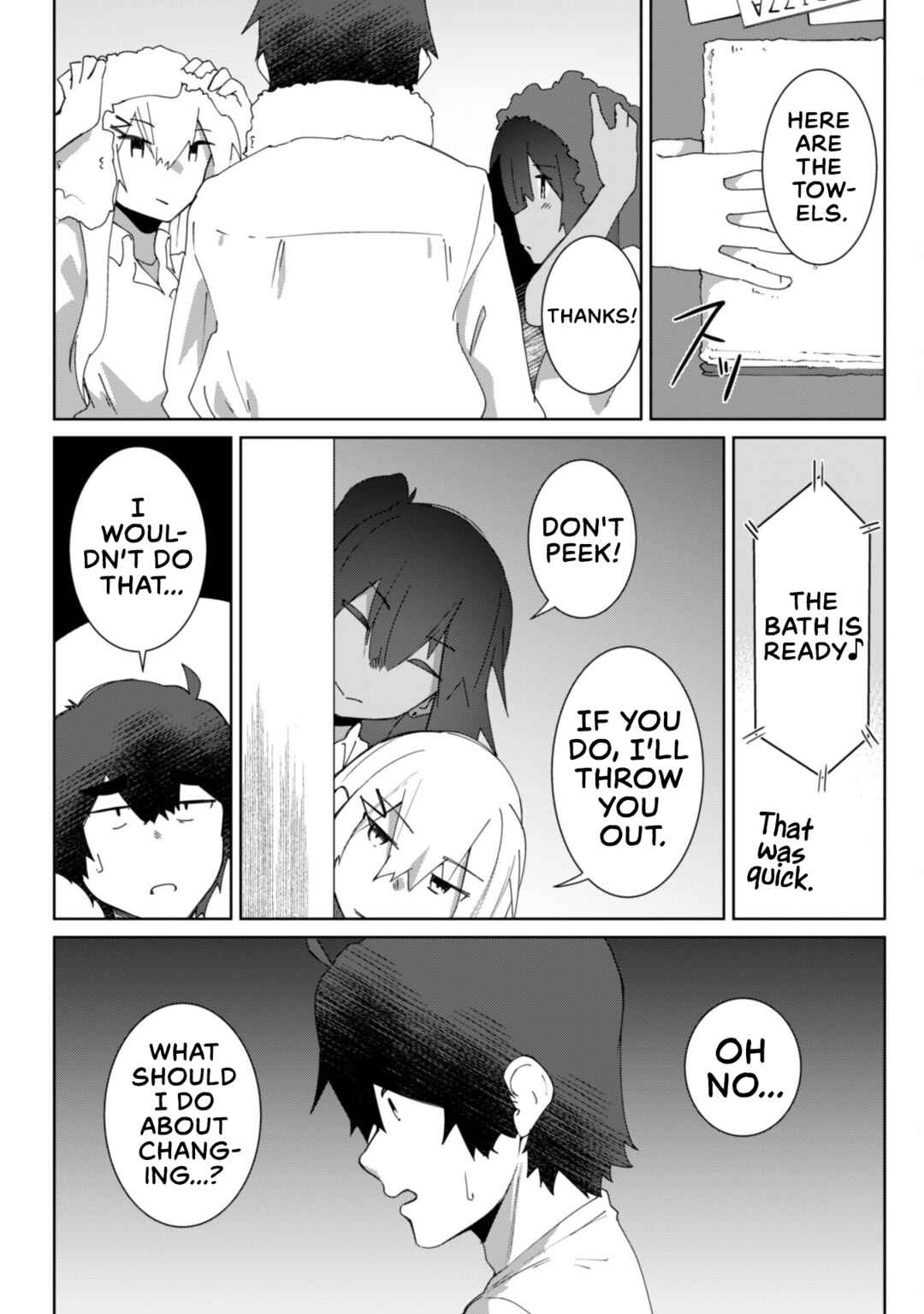 Page 12 Chapter 9 Mainichi Ie ni Kuru Gal ga Kyorikan Zero Demo Yasashiku nai