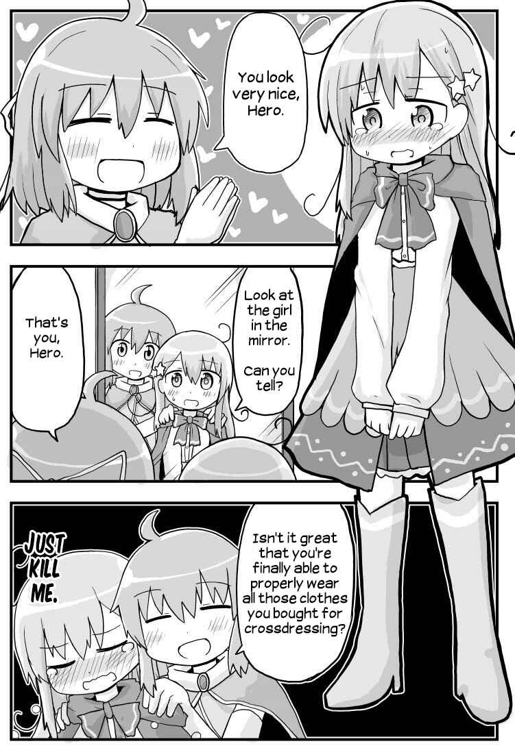 Page 1 Chapter 2 A Manga About a Hero Who Pulled Out the Holy Sword and Became a Girl