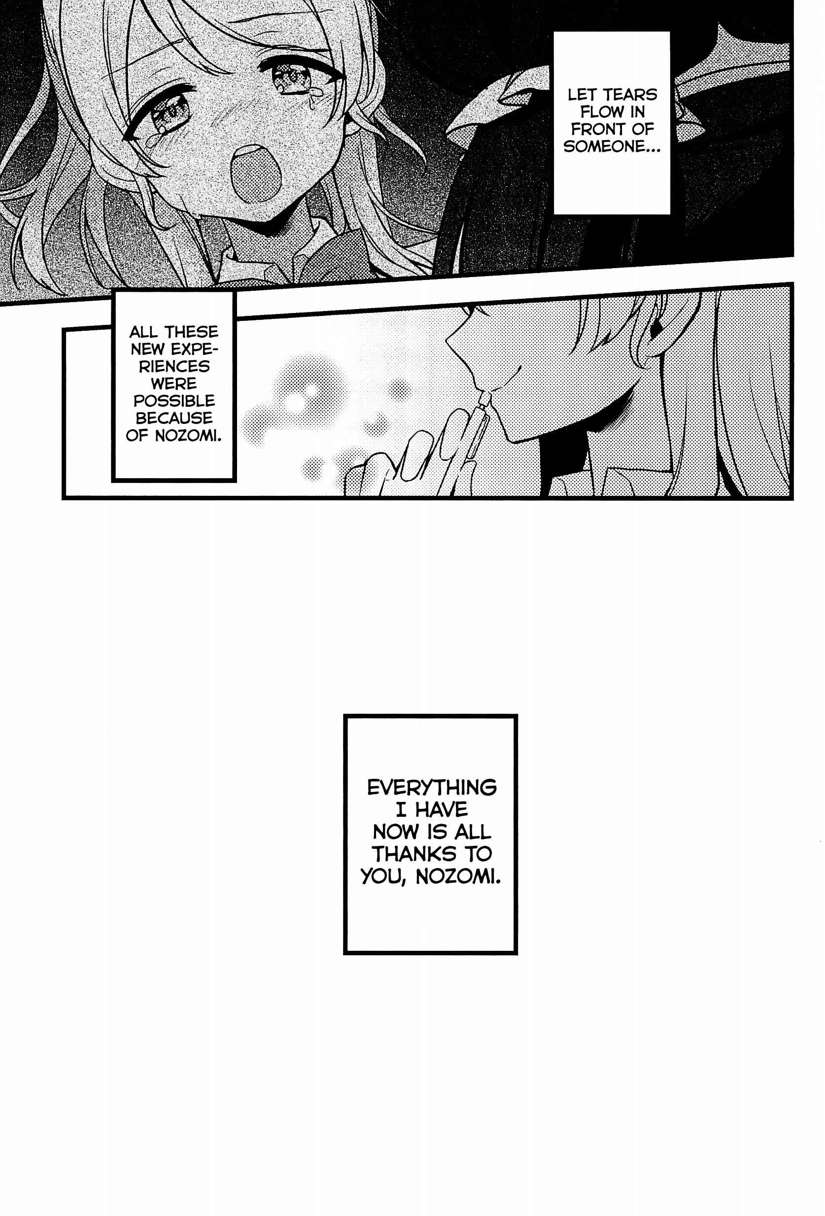 Page 13 Chapter Unknown_f8b7 Love Live! - Tegami to Nozomi (Doujinshi)
