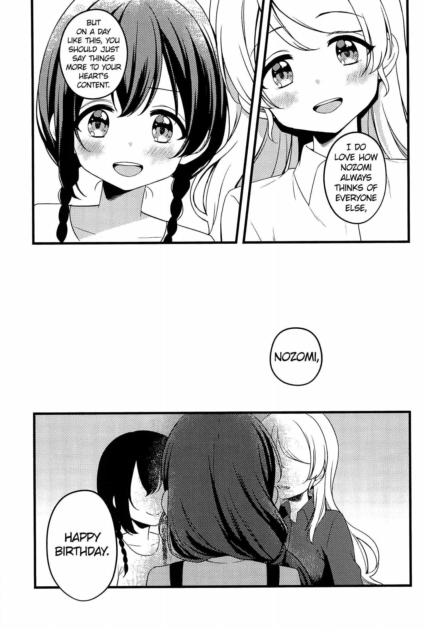 Page 25 Chapter Unknown_f8b7 Love Live! - Tegami to Nozomi (Doujinshi)
