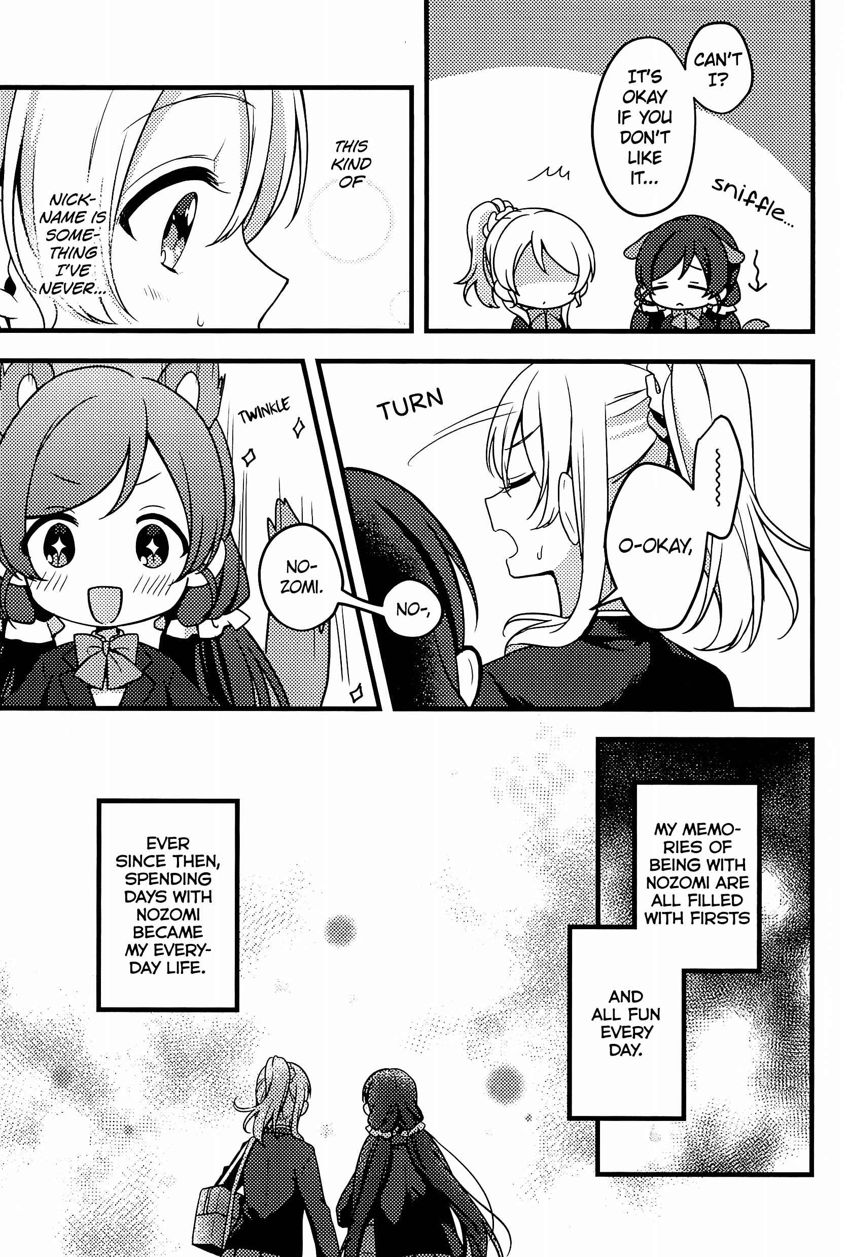 Page 9 Chapter Unknown_f8b7 Love Live! - Tegami to Nozomi (Doujinshi)