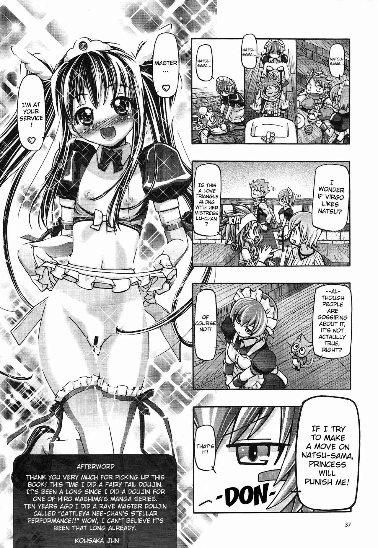 Page 36 Chapter 1 Fairy Tail - Lucy & Virgo Daikatsuyaku!! (Doujinshi)
