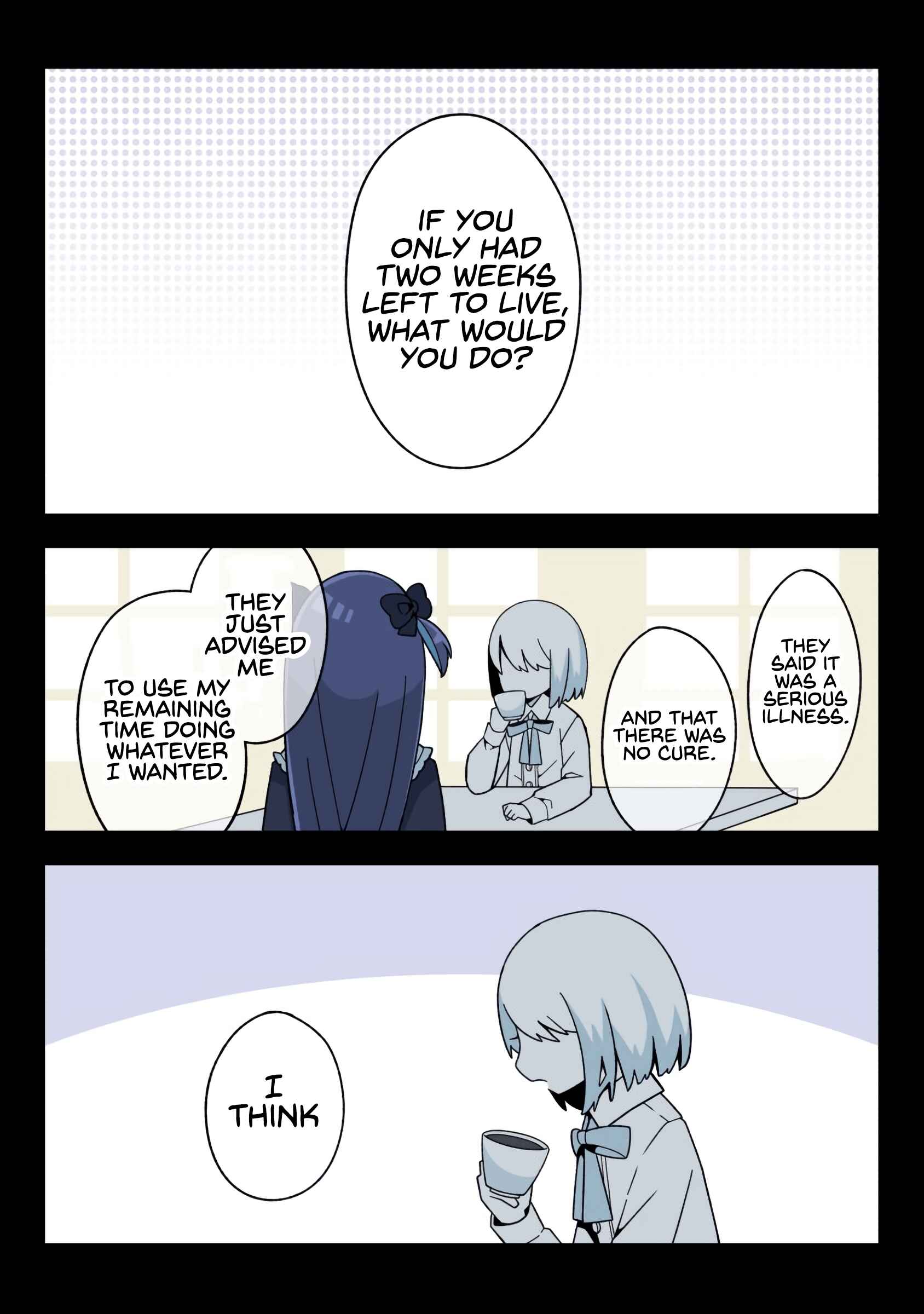 Page 1 Chapter 1 I Tried Out Crossdressing With Two Weeks Left to Live