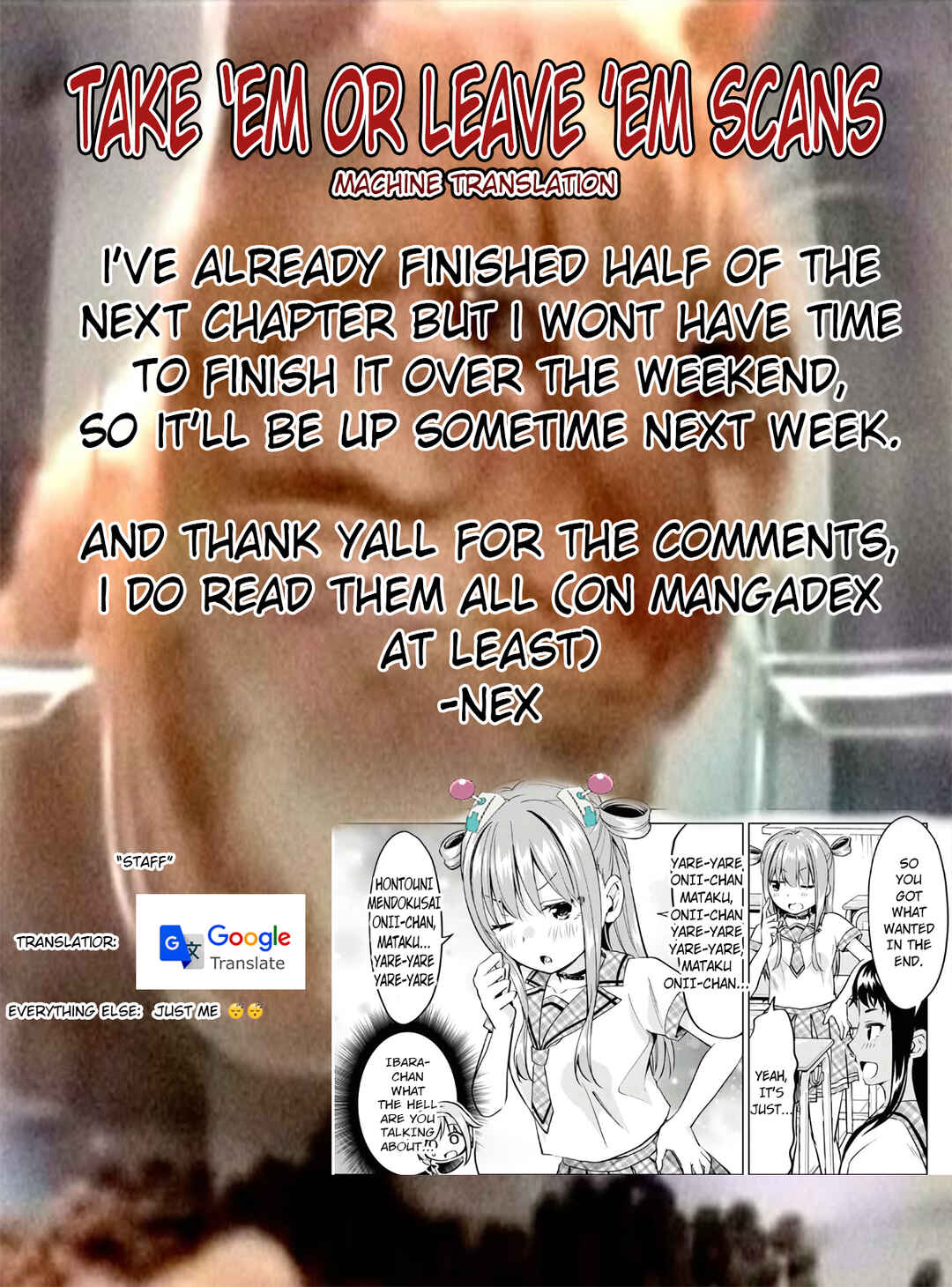 Page 14 Chapter 5 Hankou Dekinai! Ibara-chan