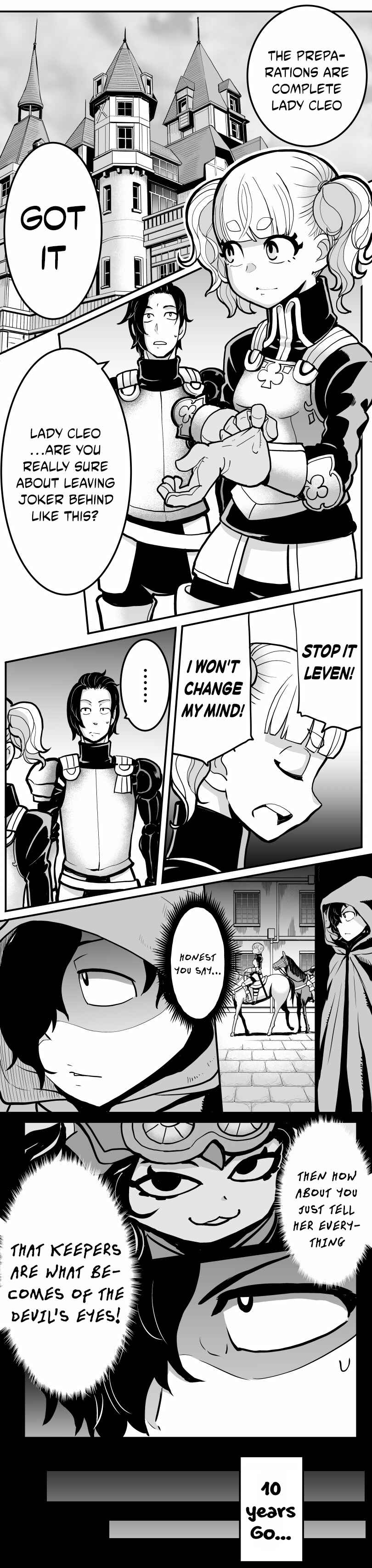 Page 1 Chapter 19 Cleo and the Forest of the Undead