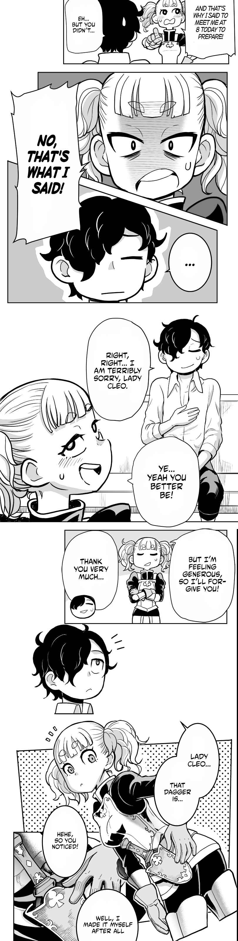 Page 10 Chapter 1 Cleo and the Forest of the Undead