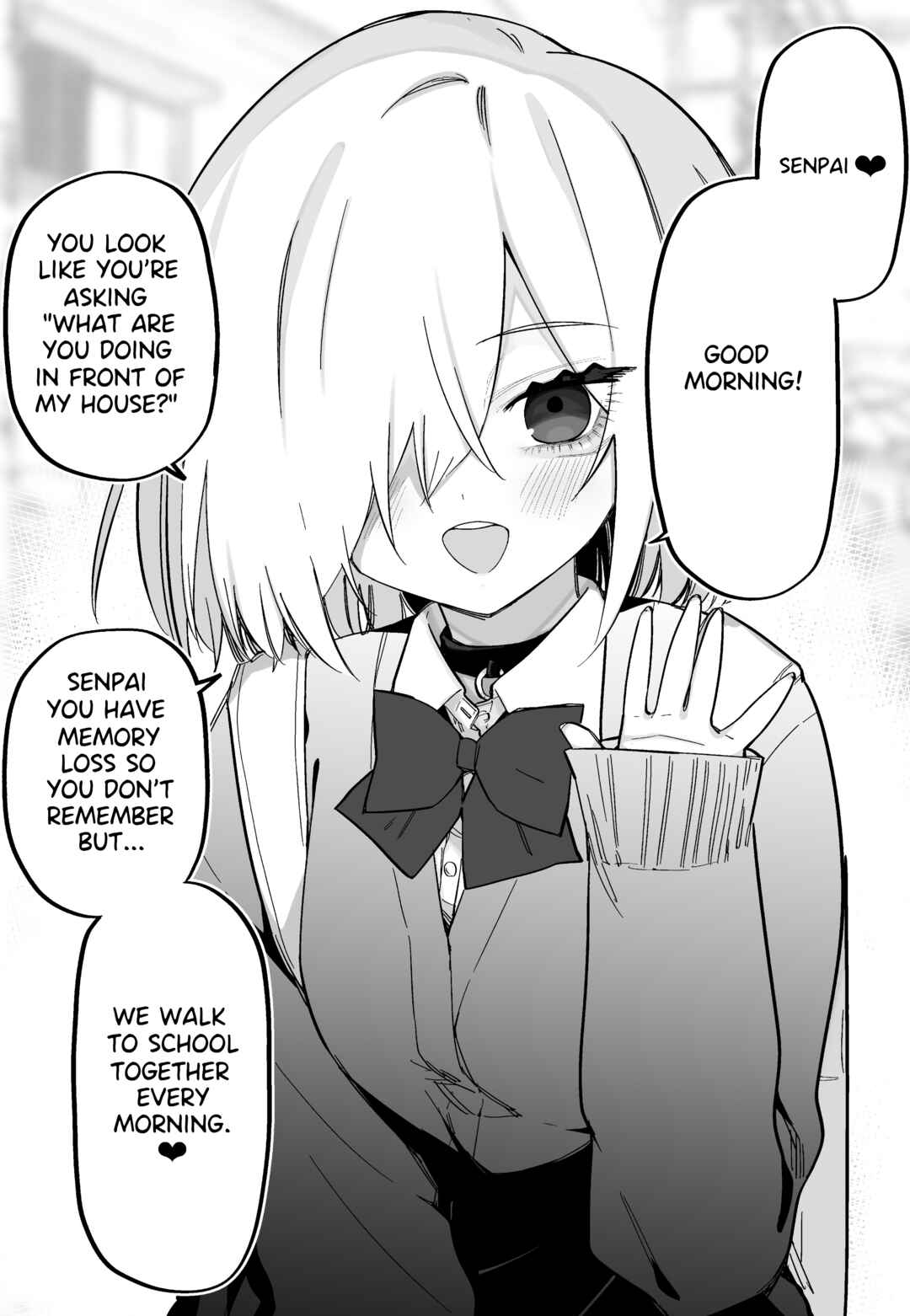Page 1 Chapter Unknown_1324 Ore Ga Kioku Soushitsu no o Ii Koto ni Guigui Kuru Kouhai