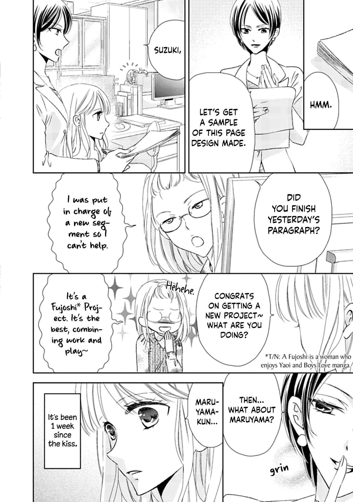 Page 8 Chapter 3 Mukuchi na Kare ga Zangyousuru Riyuu
