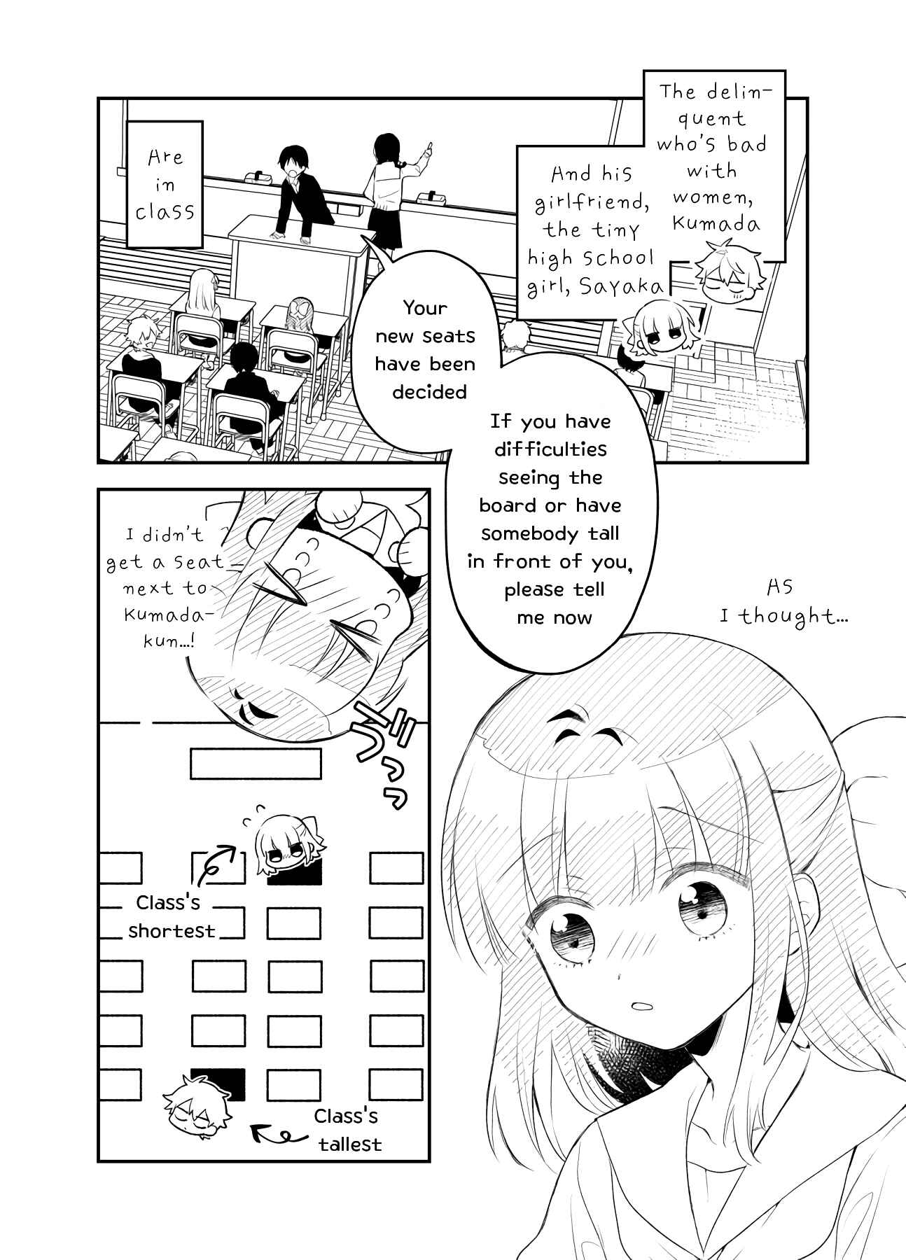 Page 1 Chapter 22 Tale of a Girl and a Delinquent Whos Bad with Women