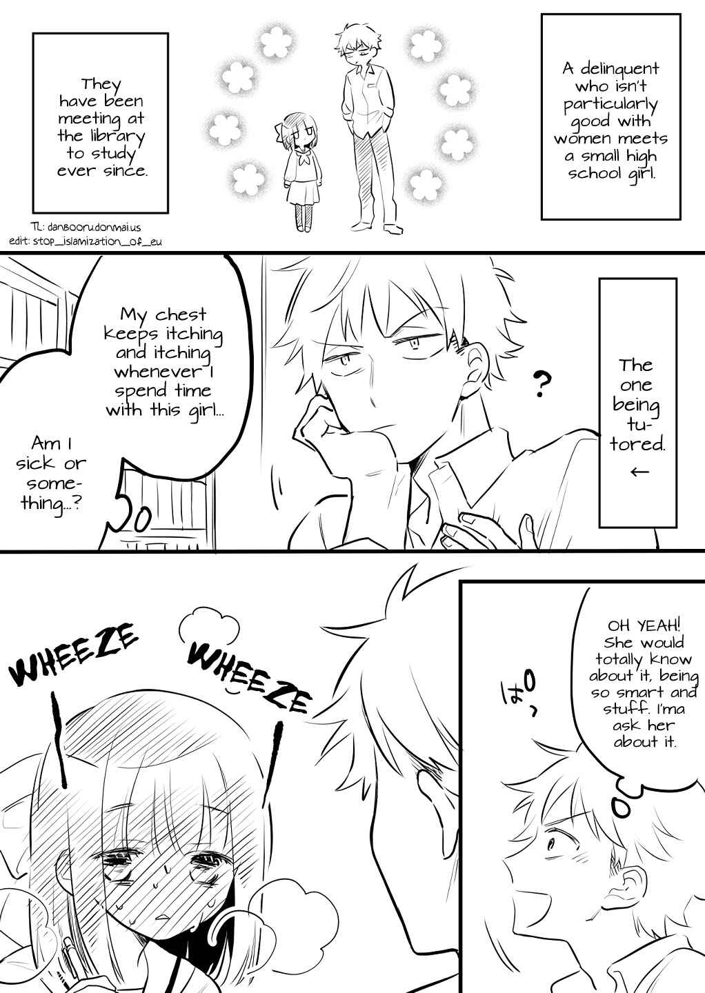 Page 1 Chapter 2 Tale of a Girl and a Delinquent Whos Bad with Women