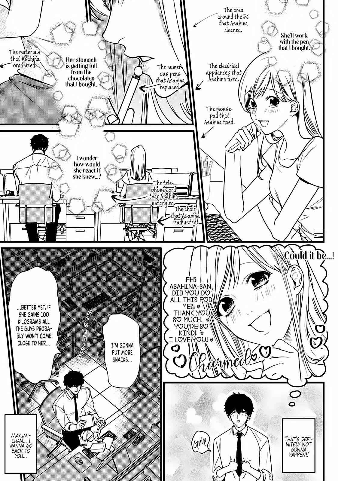 Page 14 Chapter 5.5 Tonari no Seki no Hen na Senpai
