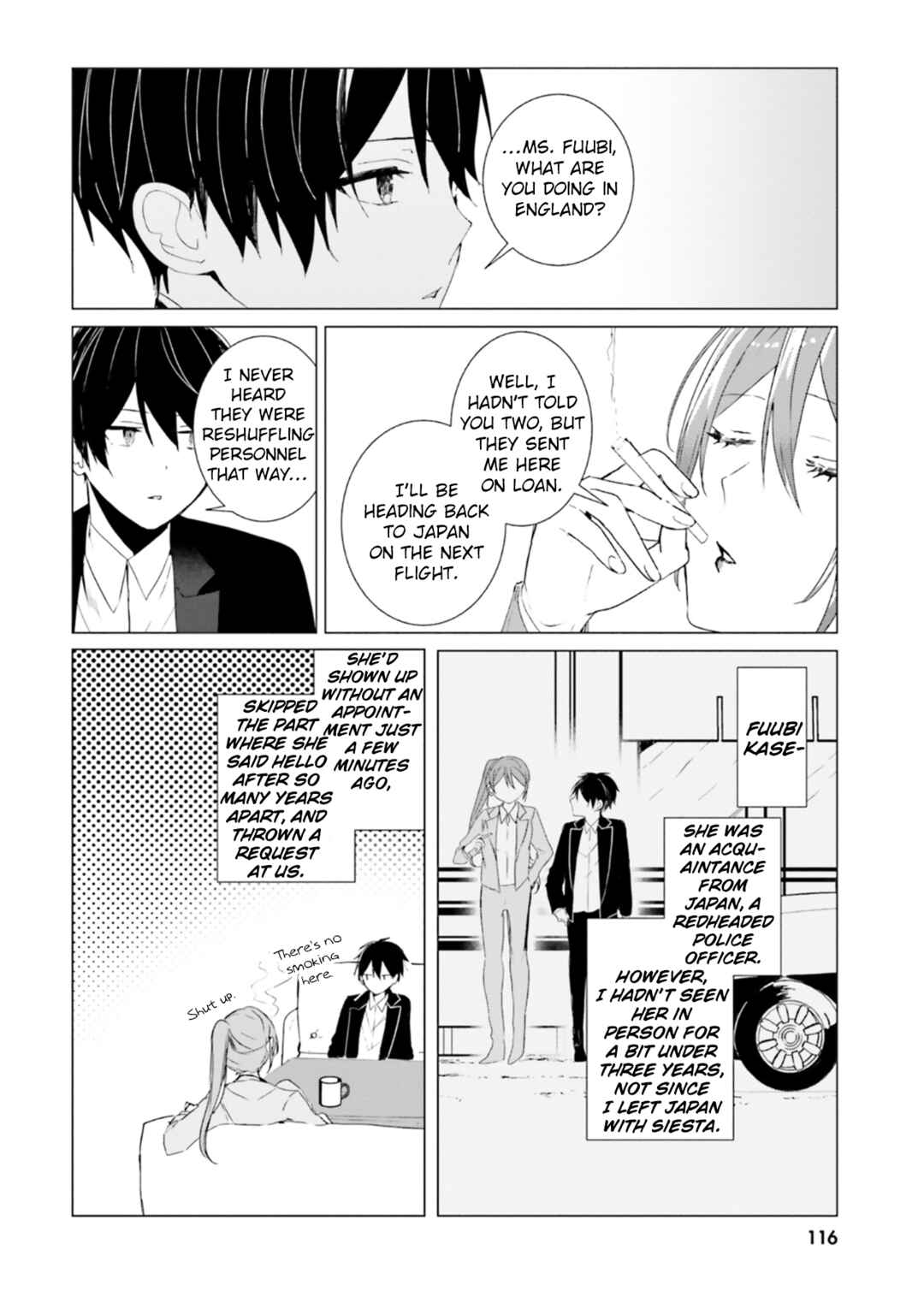Page 8 Chapter 4 Tantei Wa Mou Shindeiru - The Lost Memory