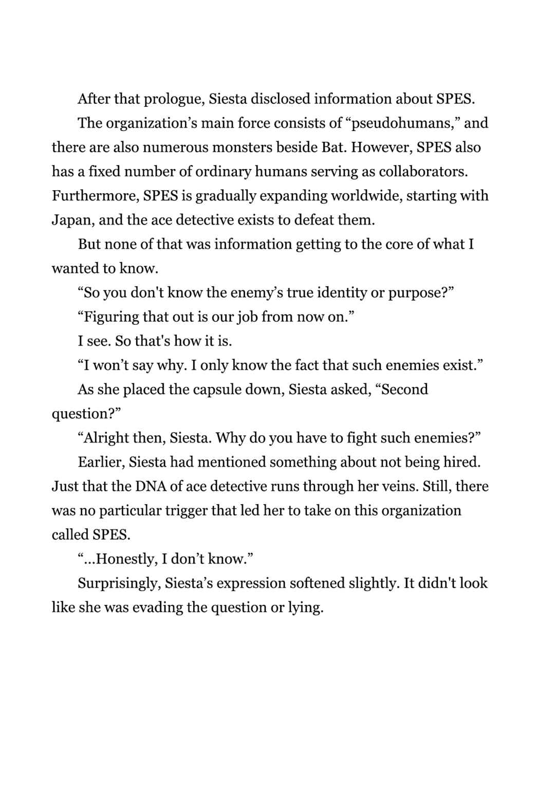 Page 4 Chapter 4.5 Tantei Wa Mou Shindeiru - The Lost Memory