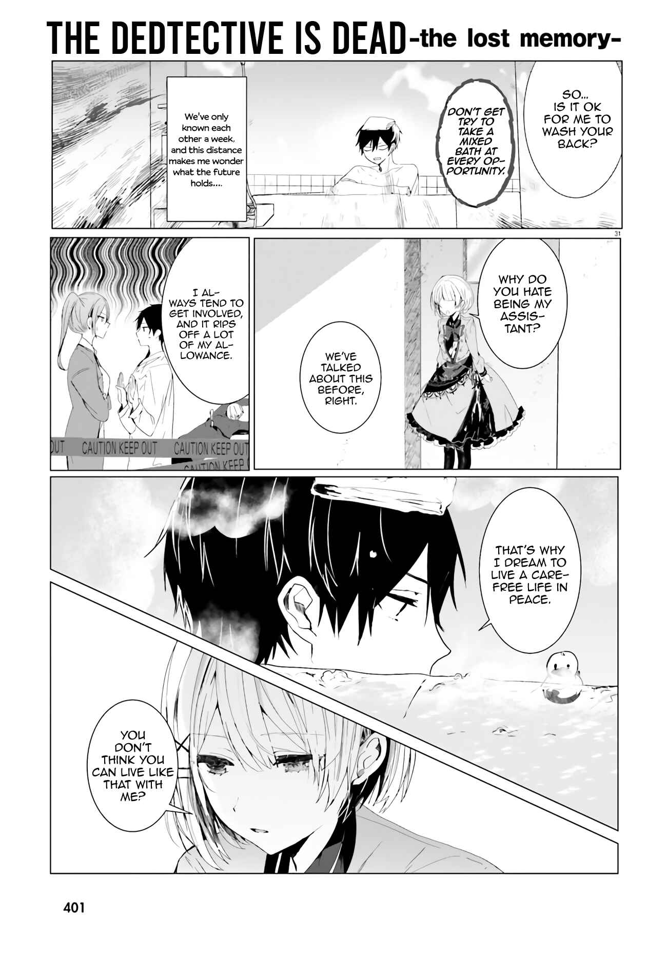 Page 31 Chapter 1 Tantei Wa Mou Shindeiru - The Lost Memory