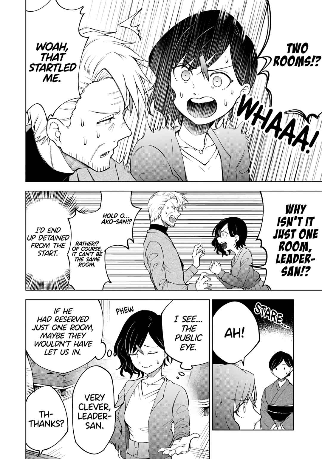 Page 4 Chapter 4 Suki Darake Desu, Leader-San!