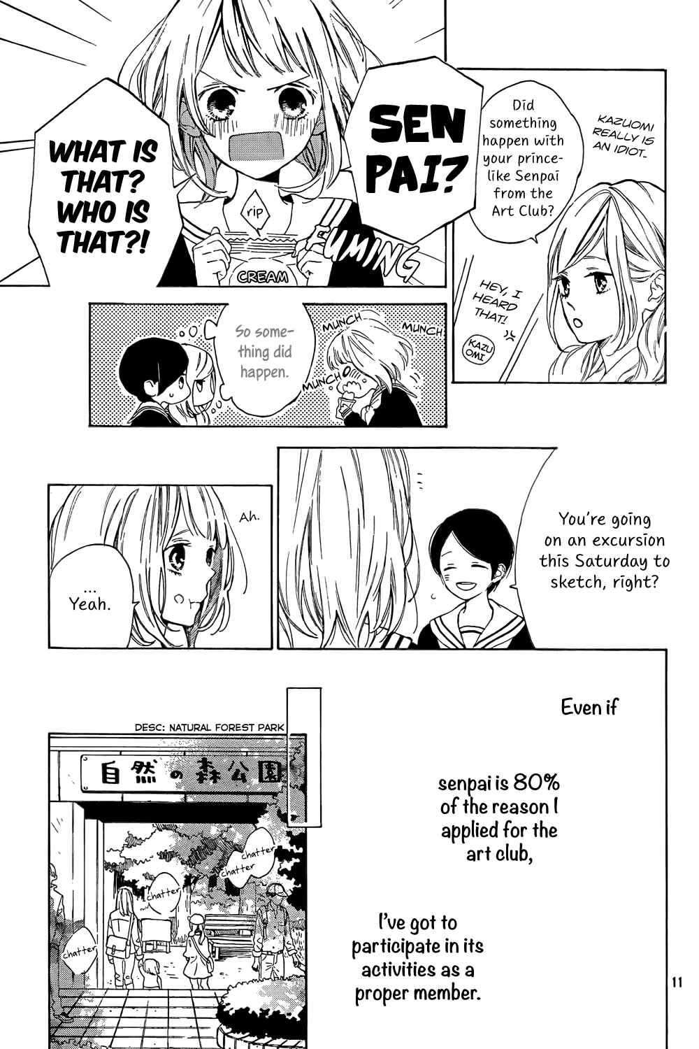 Page 12 Chapter 2 Suki ni Naranai yo, Senpai