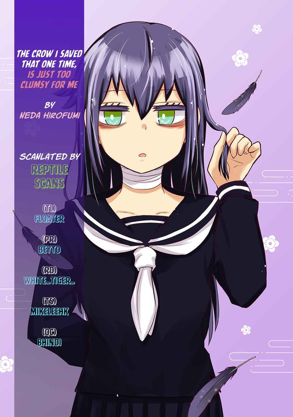 Page 1 Chapter 14 The crow I saved that one time, is just too clumsy for me