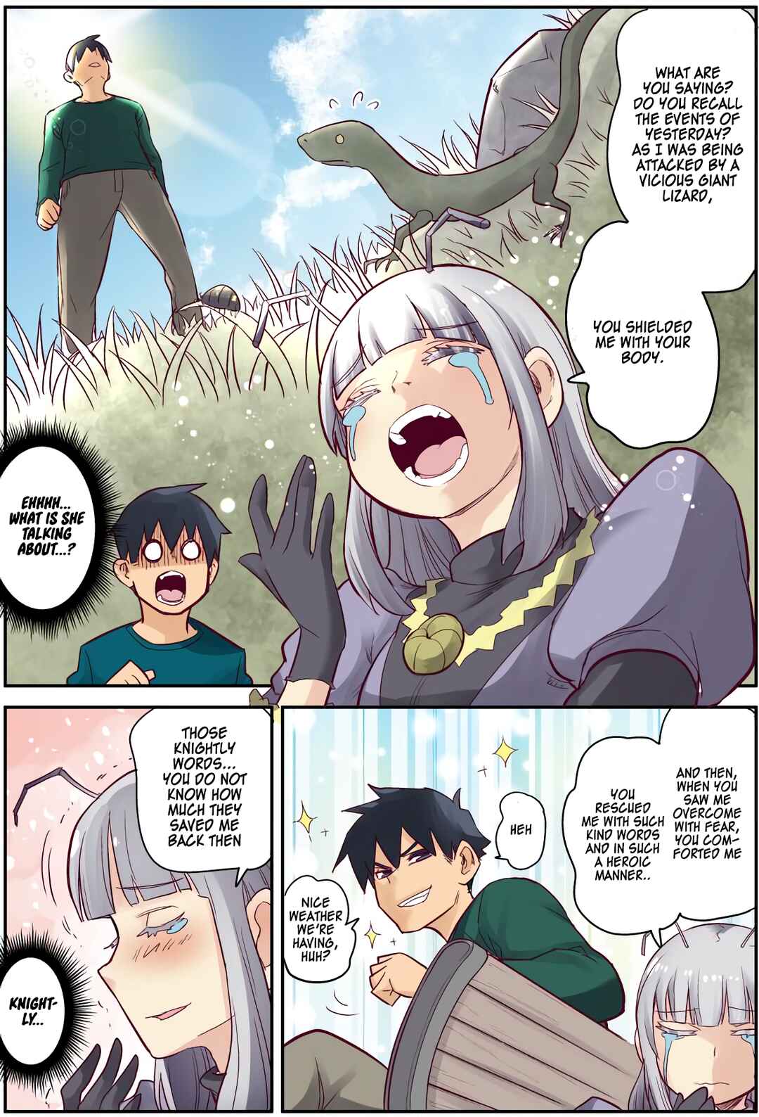 Page 3 Chapter 14 The crow I saved that one time, is just too clumsy for me