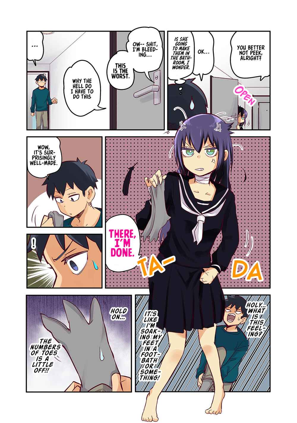 Page 3 Chapter 2 The crow I saved that one time, is just too clumsy for me