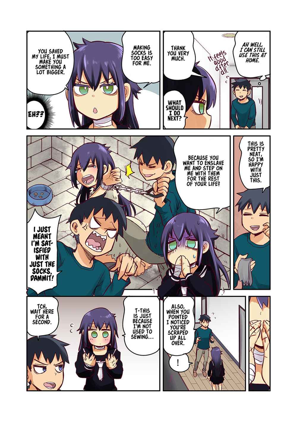 Page 4 Chapter 2 The crow I saved that one time, is just too clumsy for me