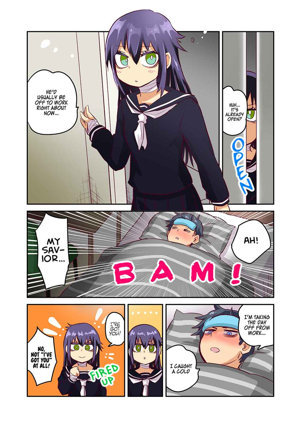 Page 2 Chapter 5 The crow I saved that one time, is just too clumsy for me