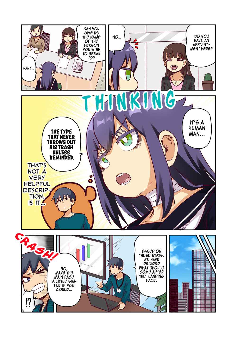 Page 3 Chapter 6 The crow I saved that one time, is just too clumsy for me