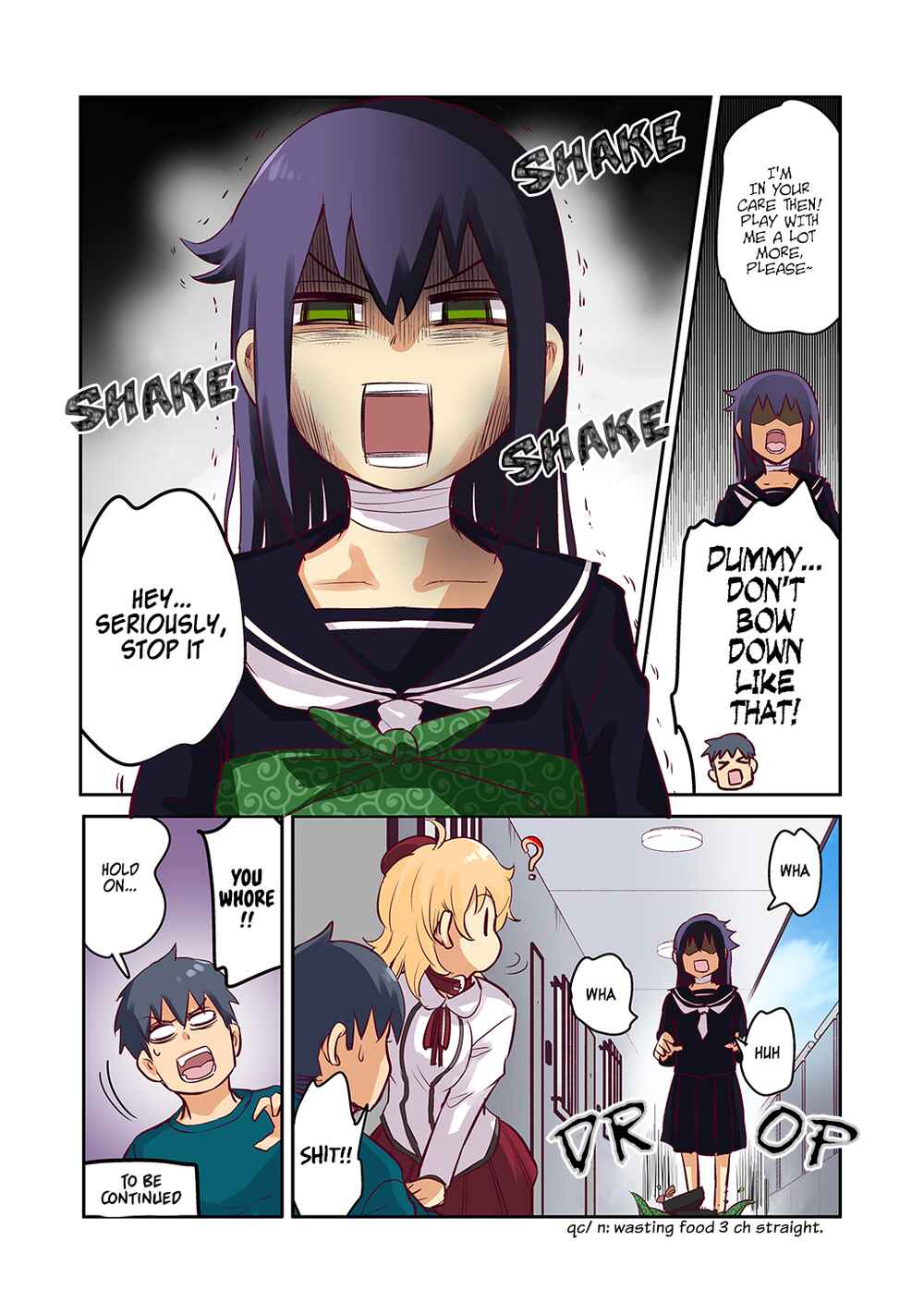 Page 5 Chapter 7 The crow I saved that one time, is just too clumsy for me