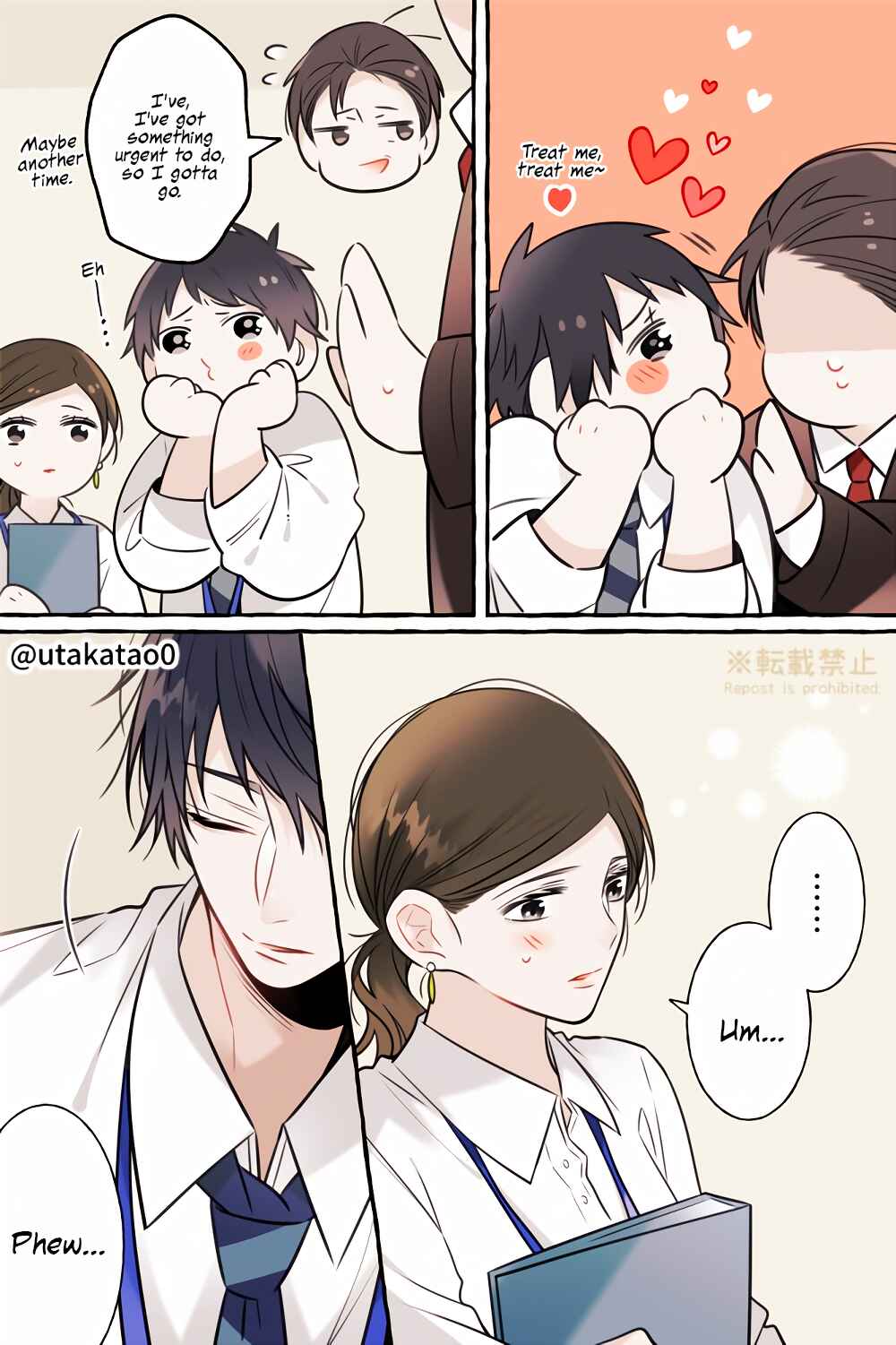 Page 2 Chapter 18 Shokuba to Jitaku de Gap no Aru Papa