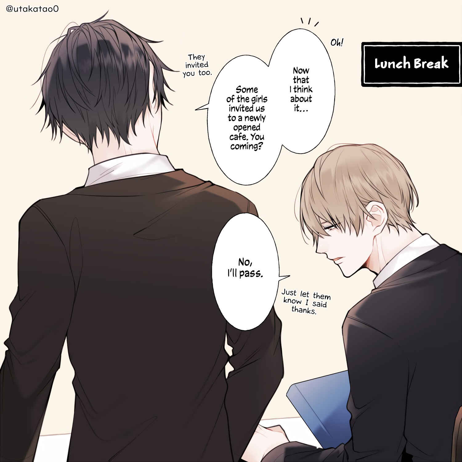 Page 1 Chapter 5 Shokuba to Jitaku de Gap no Aru Papa