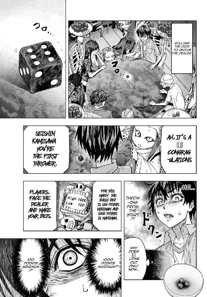 Page 18 Chapter 3 Shinigami Saikoro Game