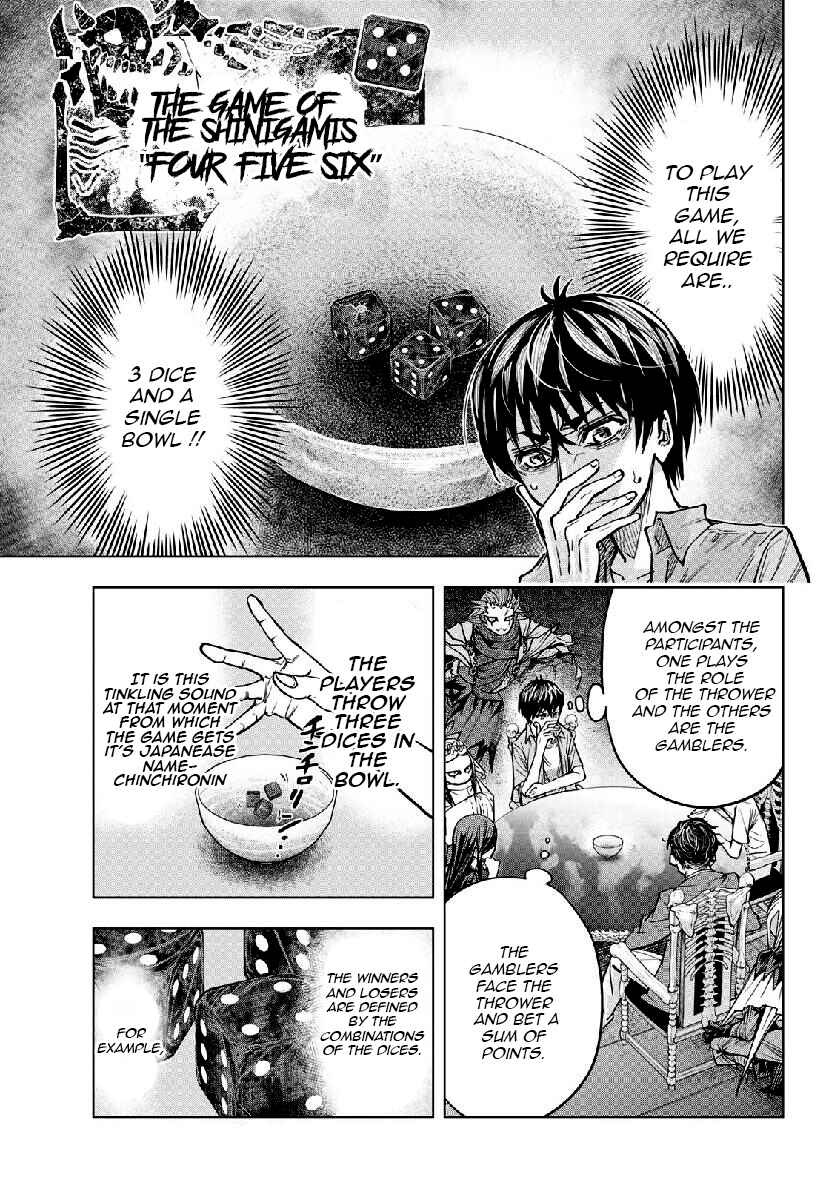 Page 2 Chapter 3 Shinigami Saikoro Game