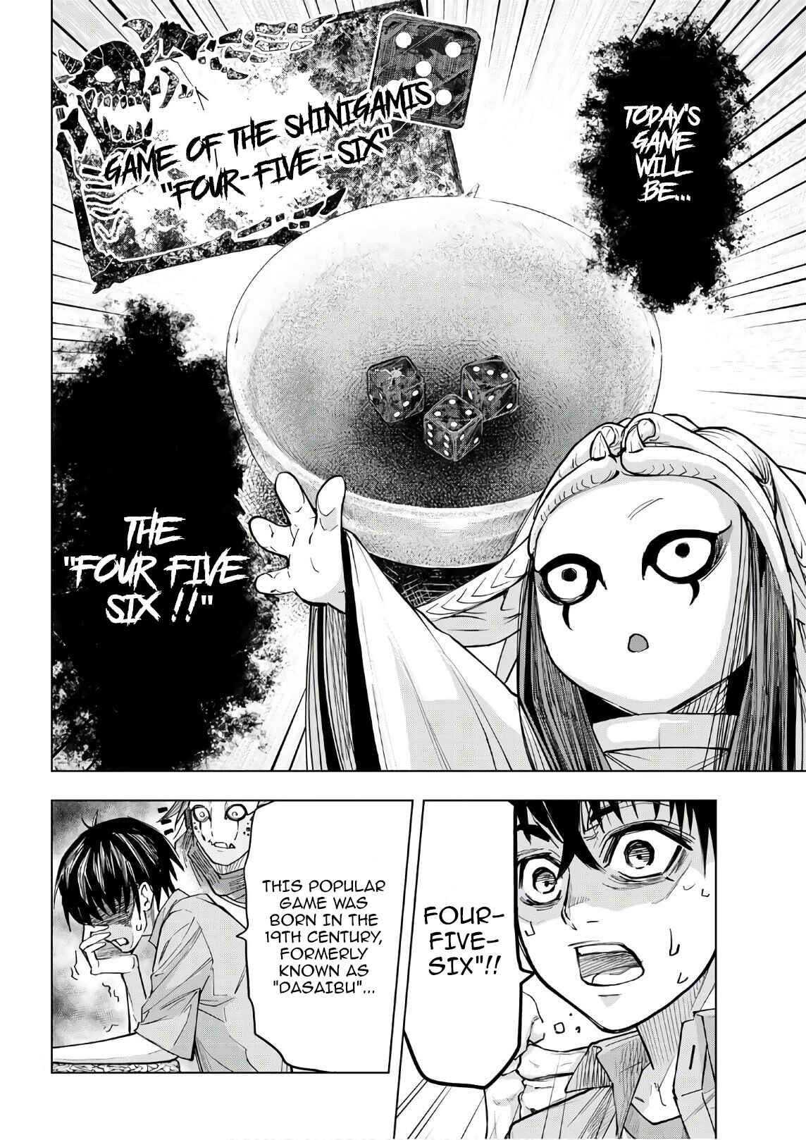 Page 44 Chapter 2 Shinigami Saikoro Game
