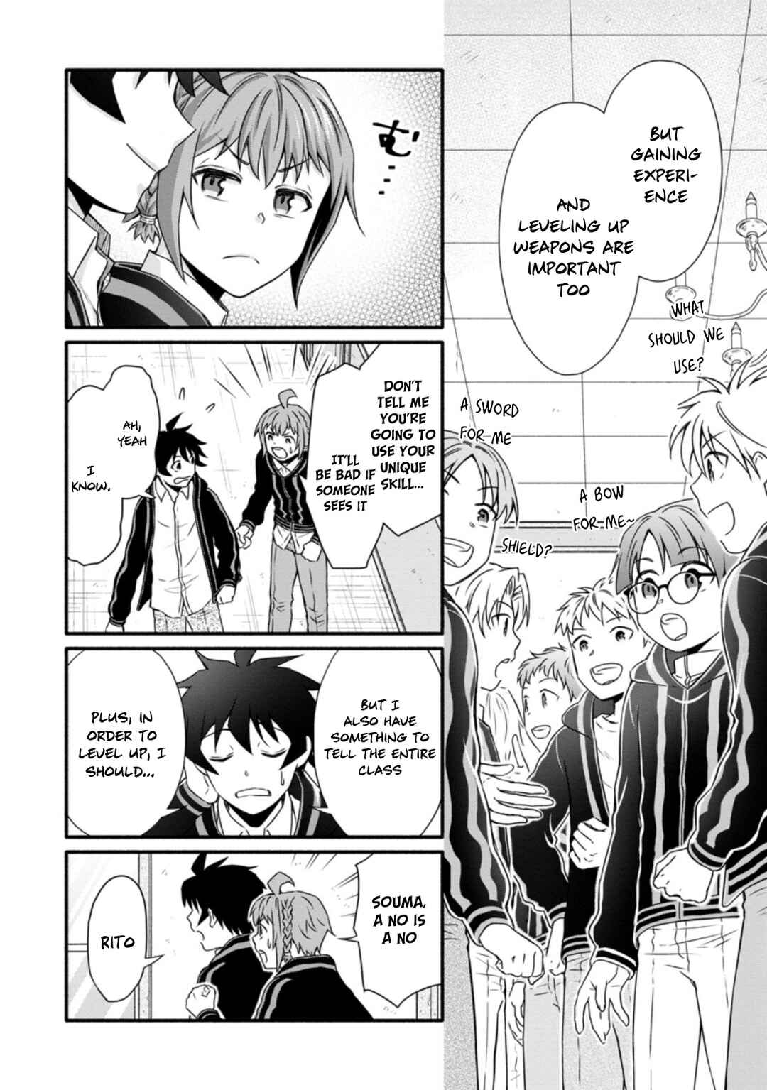 Page 3 Chapter 19 Gakuen Kishi no Level Up! Level 1000 Koe no Tenseisha, Ochikobore Class ni Nyuugaku. Soshite,