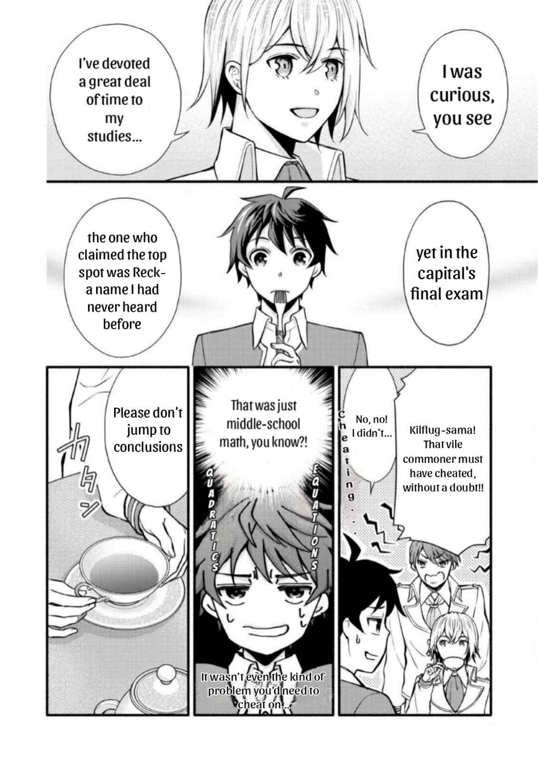 Page 16 Chapter 2 Gakuen Kishi no Level Up! Level 1000 Koe no Tenseisha, Ochikobore Class ni Nyuugaku. Soshite,