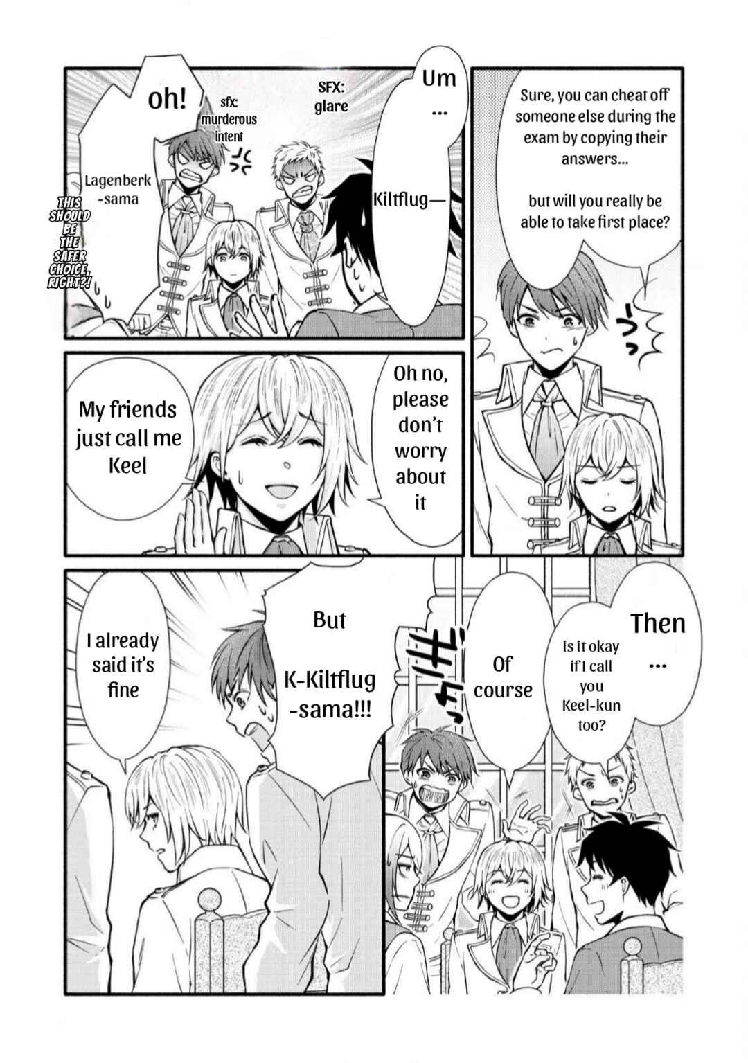 Page 17 Chapter 2 Gakuen Kishi no Level Up! Level 1000 Koe no Tenseisha, Ochikobore Class ni Nyuugaku. Soshite,