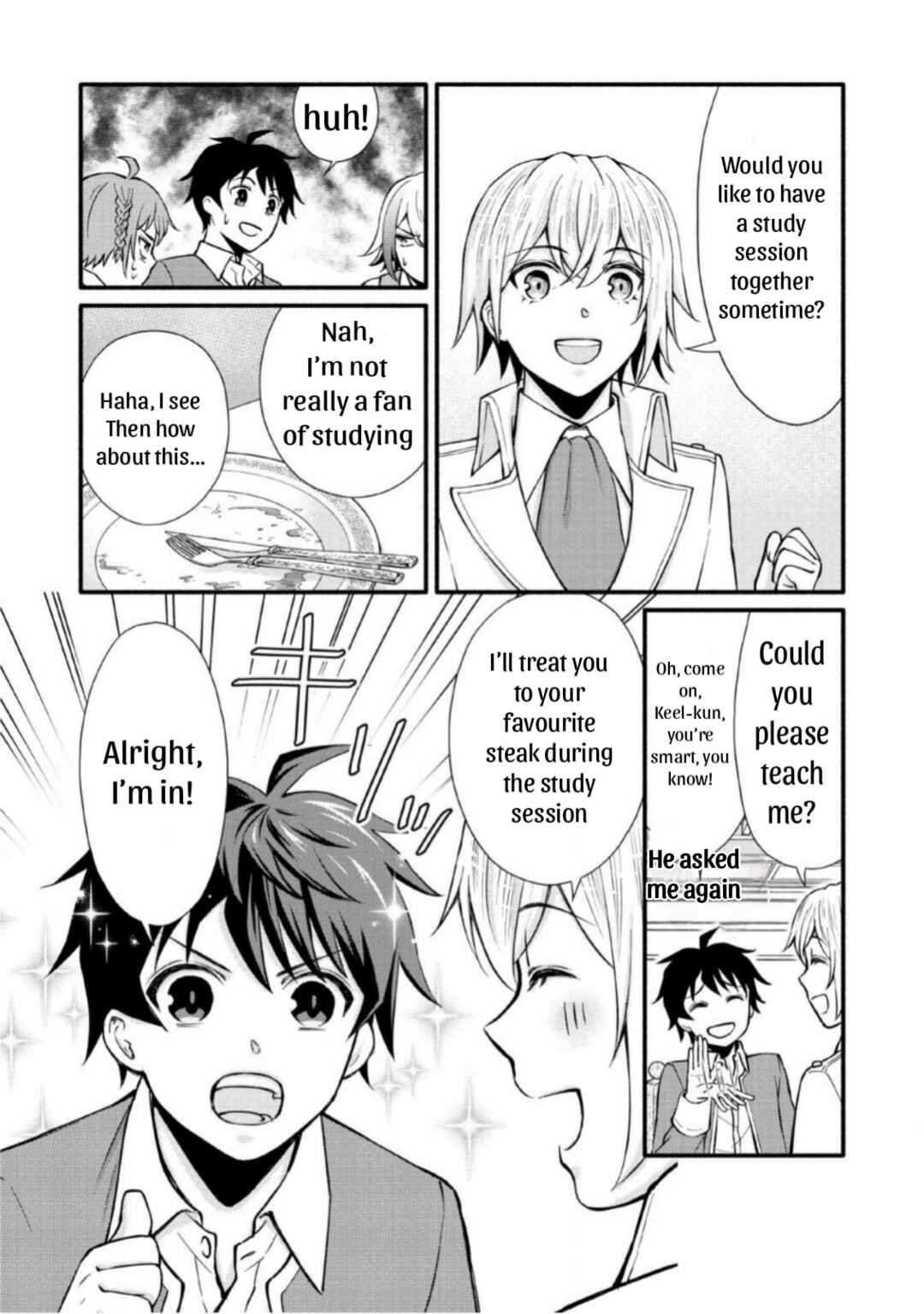 Page 22 Chapter 2 Gakuen Kishi no Level Up! Level 1000 Koe no Tenseisha, Ochikobore Class ni Nyuugaku. Soshite,