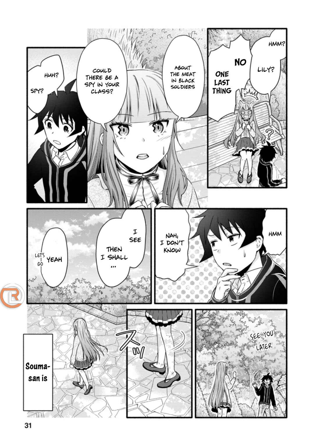 Page 30 Chapter 21 Gakuen Kishi no Level Up! Level 1000 Koe no Tenseisha, Ochikobore Class ni Nyuugaku. Soshite,