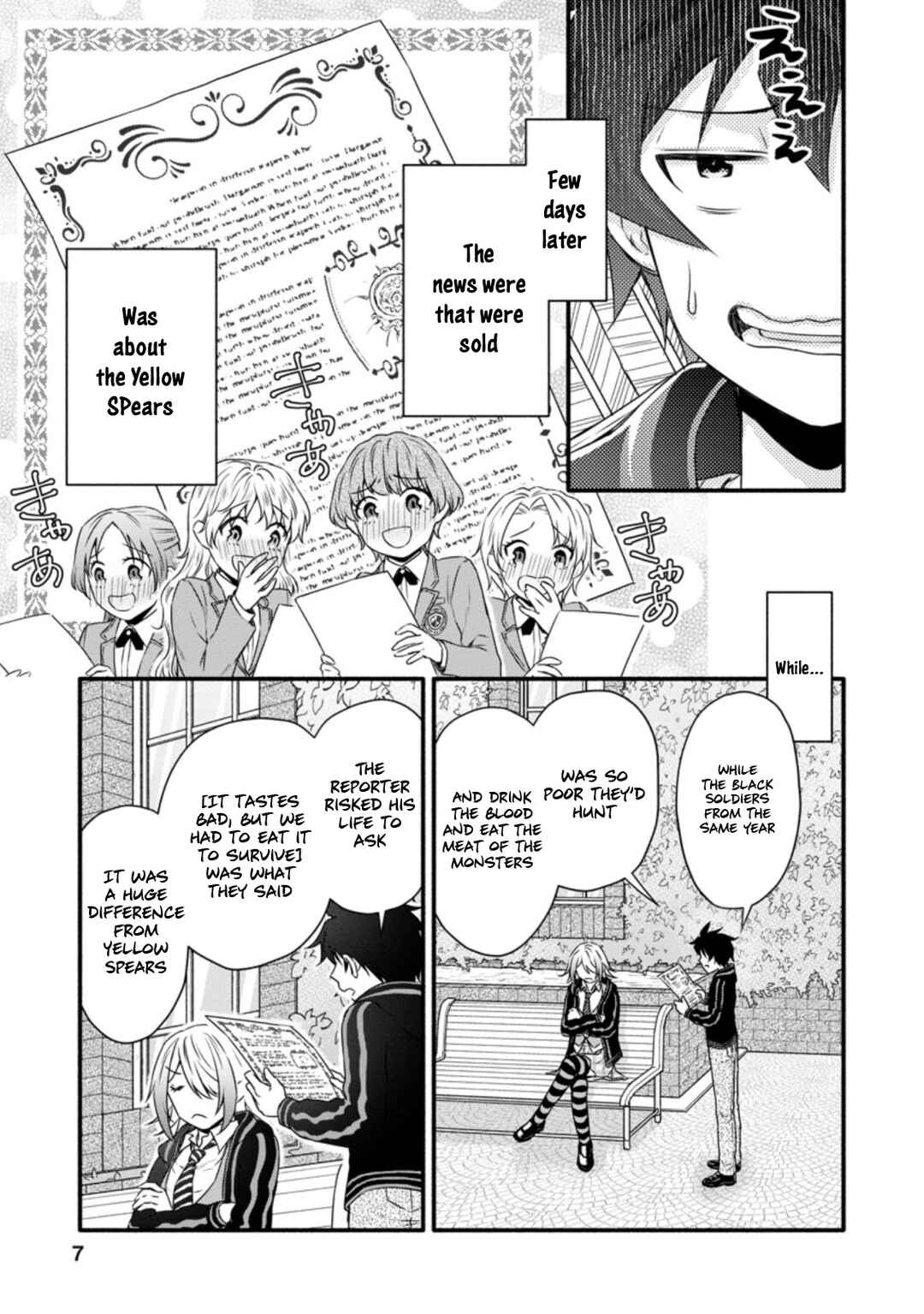 Page 6 Chapter 21 Gakuen Kishi no Level Up! Level 1000 Koe no Tenseisha, Ochikobore Class ni Nyuugaku. Soshite,