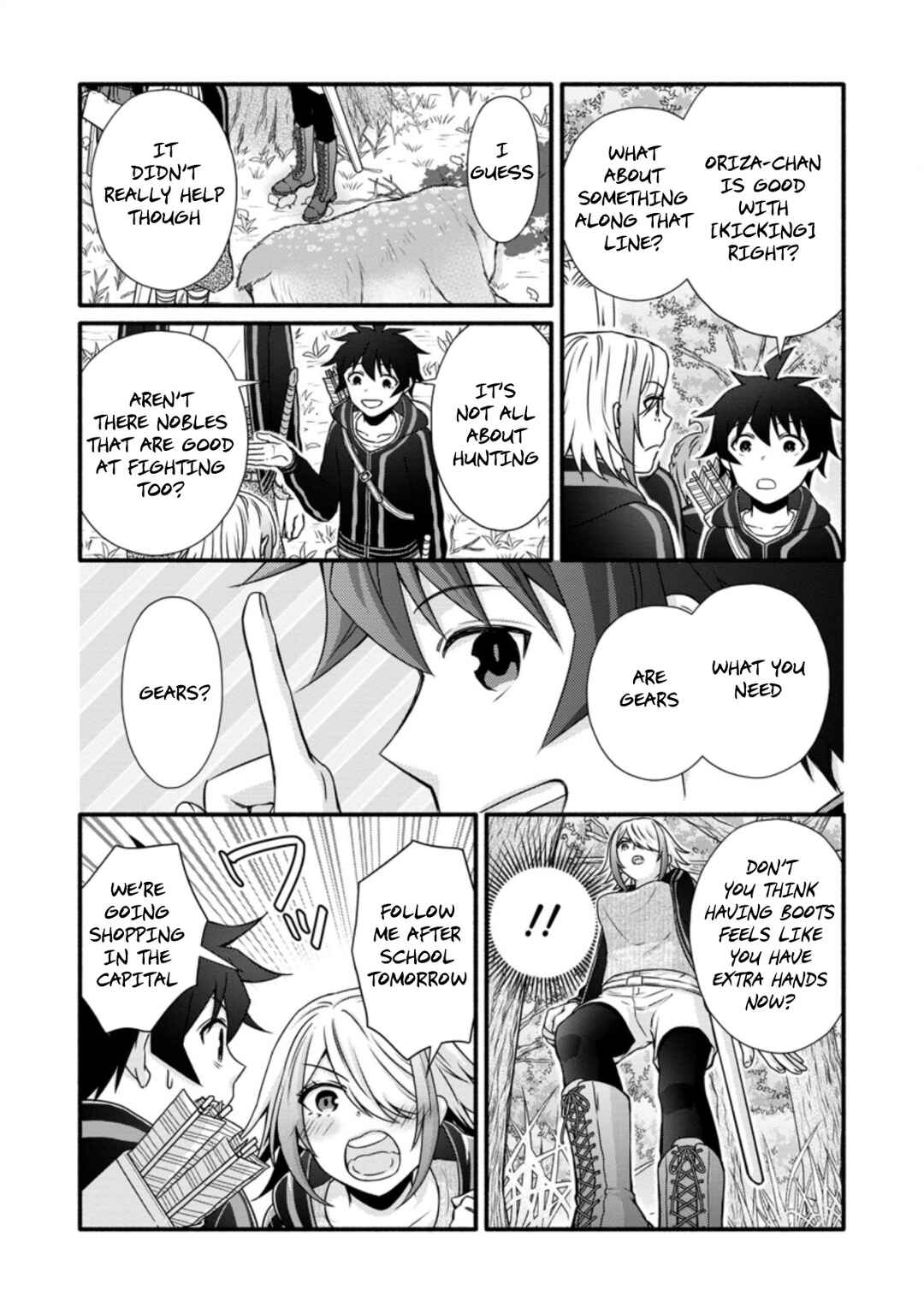 Page 7 Chapter 24.1 Gakuen Kishi no Level Up! Level 1000 Koe no Tenseisha, Ochikobore Class ni Nyuugaku. Soshite,